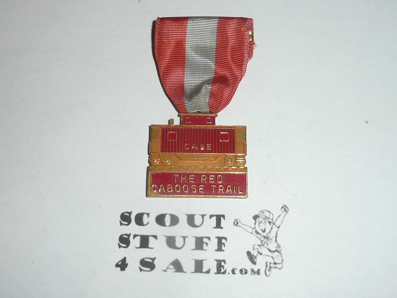 Red Caboose Trail Hike Boy Scout Trail Medal