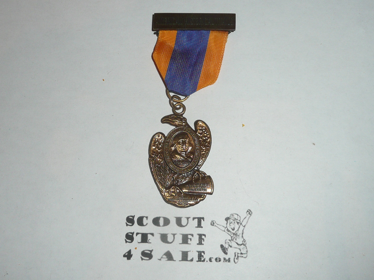 Benjamin Franklin Historical Trail, Boy Scout Trail Medal
