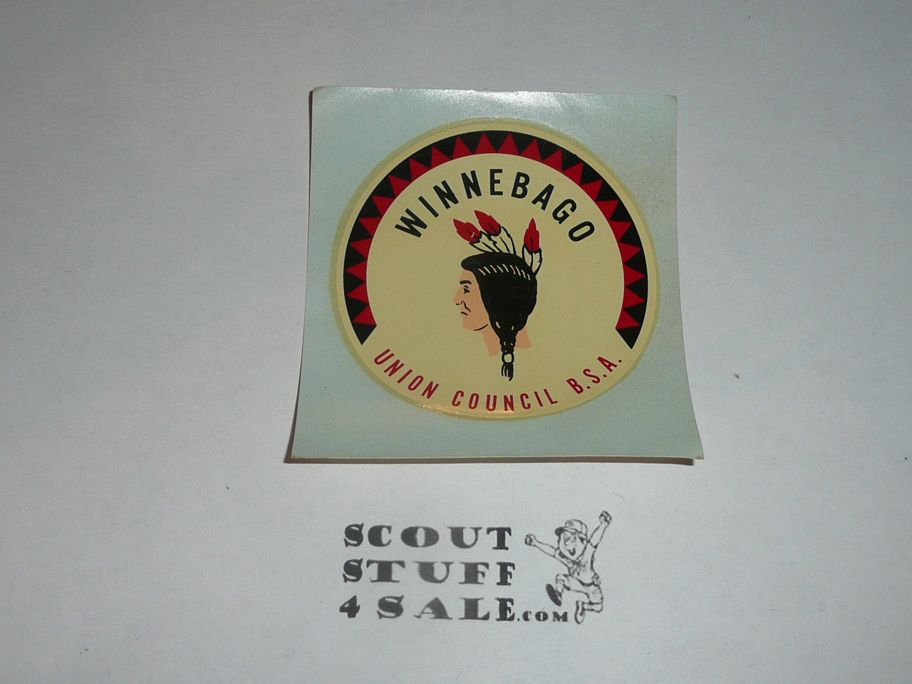 Camp Winnebago Decal, Union Council - Boy Scout