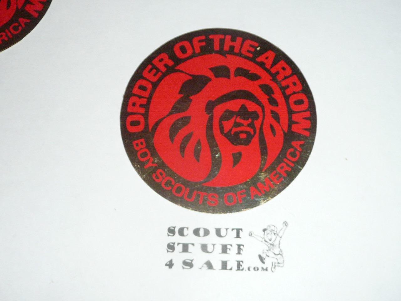 Order of the Arrow MGM Indian Logo Sticker #2
