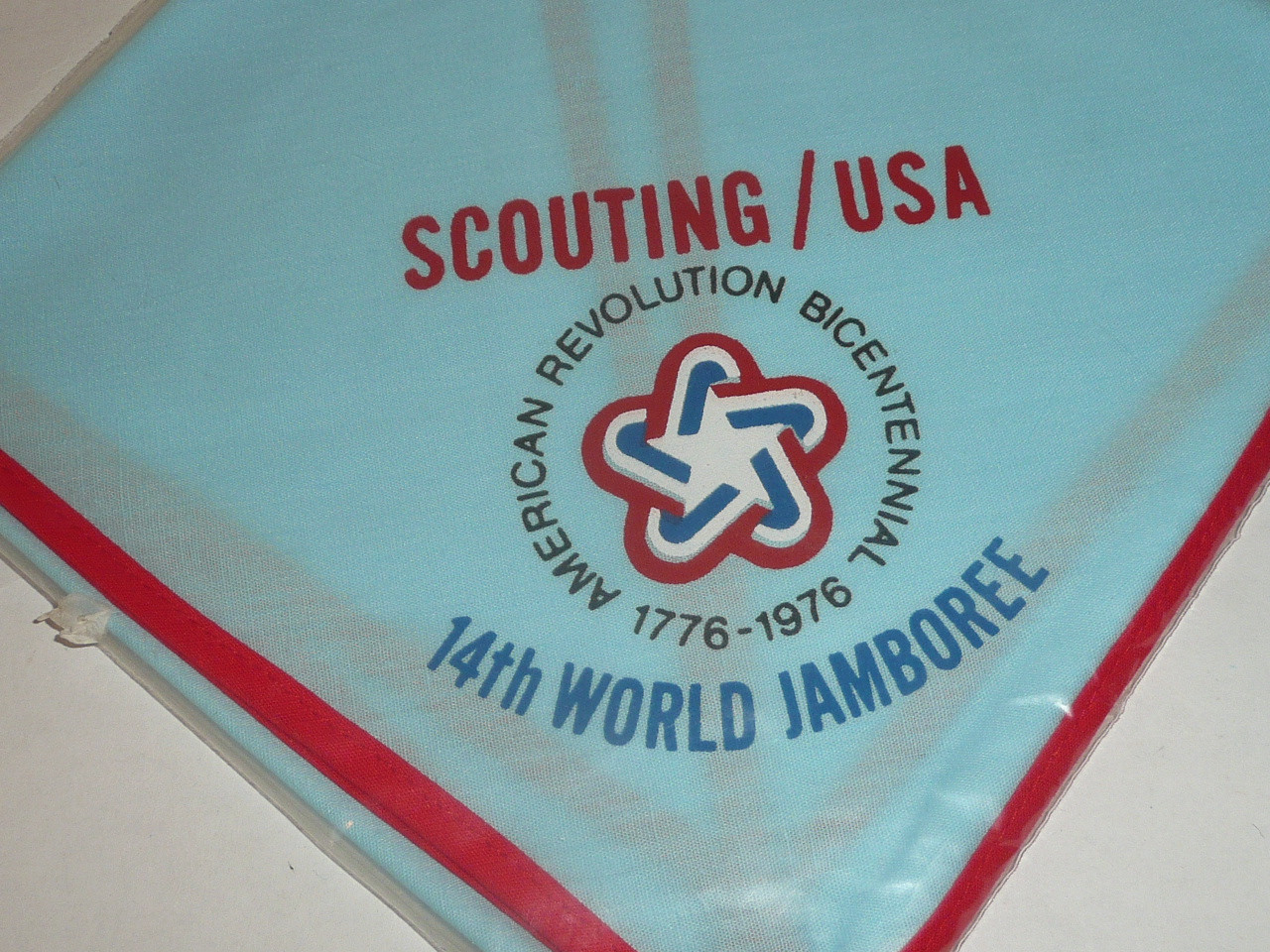 1975 Boy Scout World Jamboree USA Contingent Neckerchief