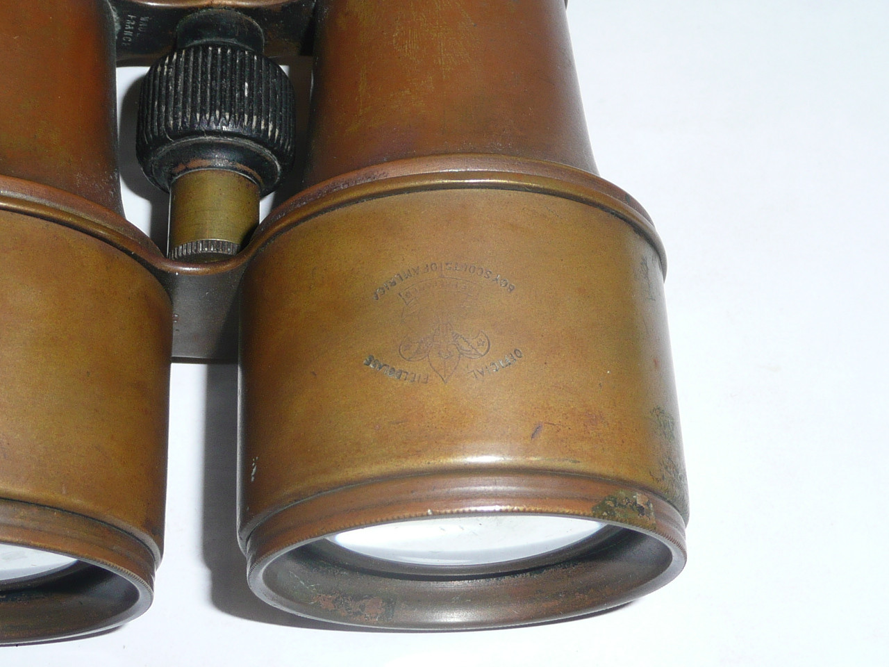 1910's Official Boy Scout Field Glasses, made of brass