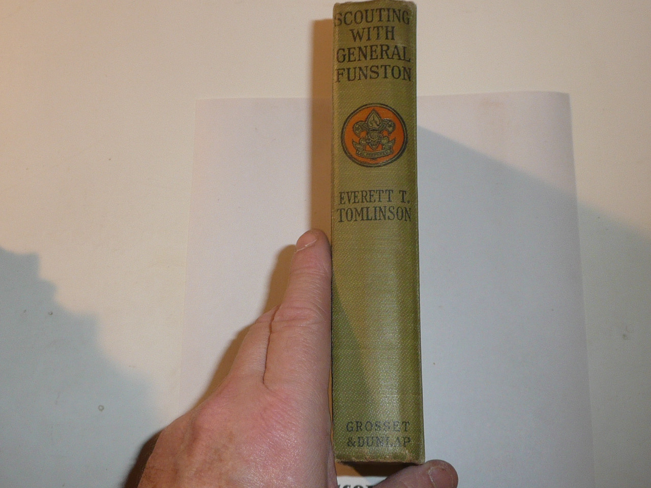 Scouting With General Funston, Everett T. Tomlinson, Every Boy's Library Edition, Type Two Binding