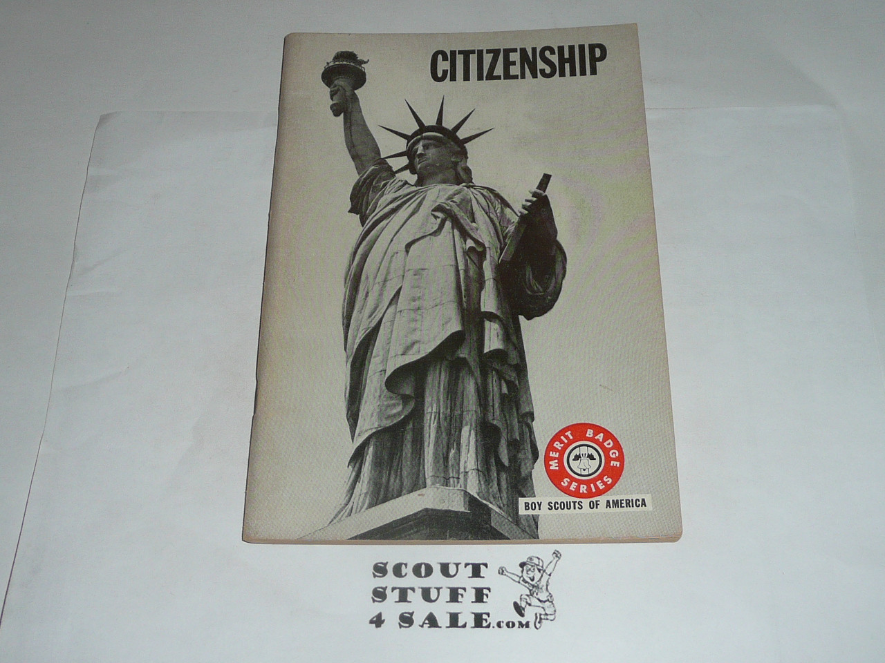 Citizenship Merit Badge Pamphlet, Type 7, Full Picture, 9-66 Printing