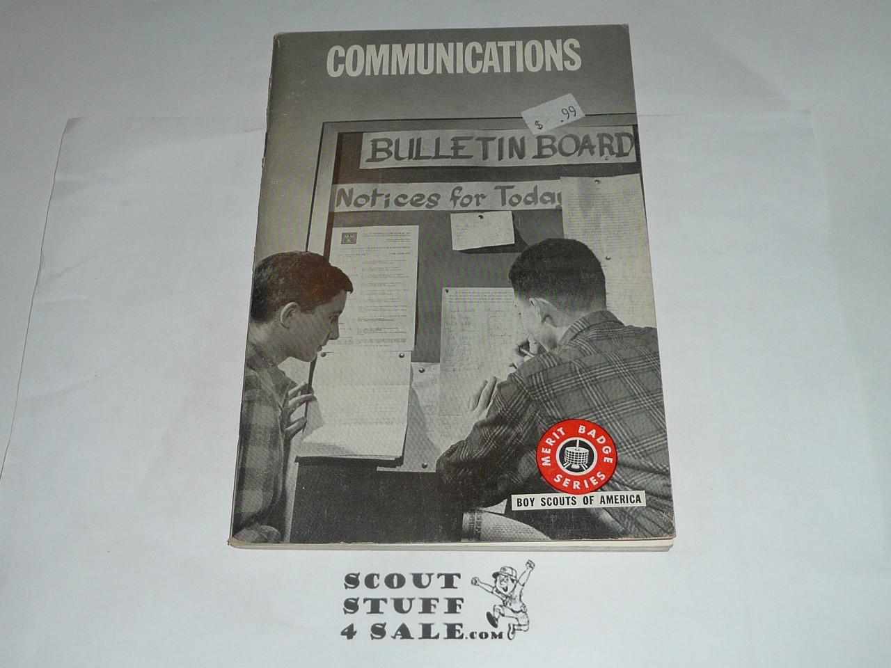 Communications Merit Badge Pamphlet, Type 7, Full Picture, 4-67 Printing