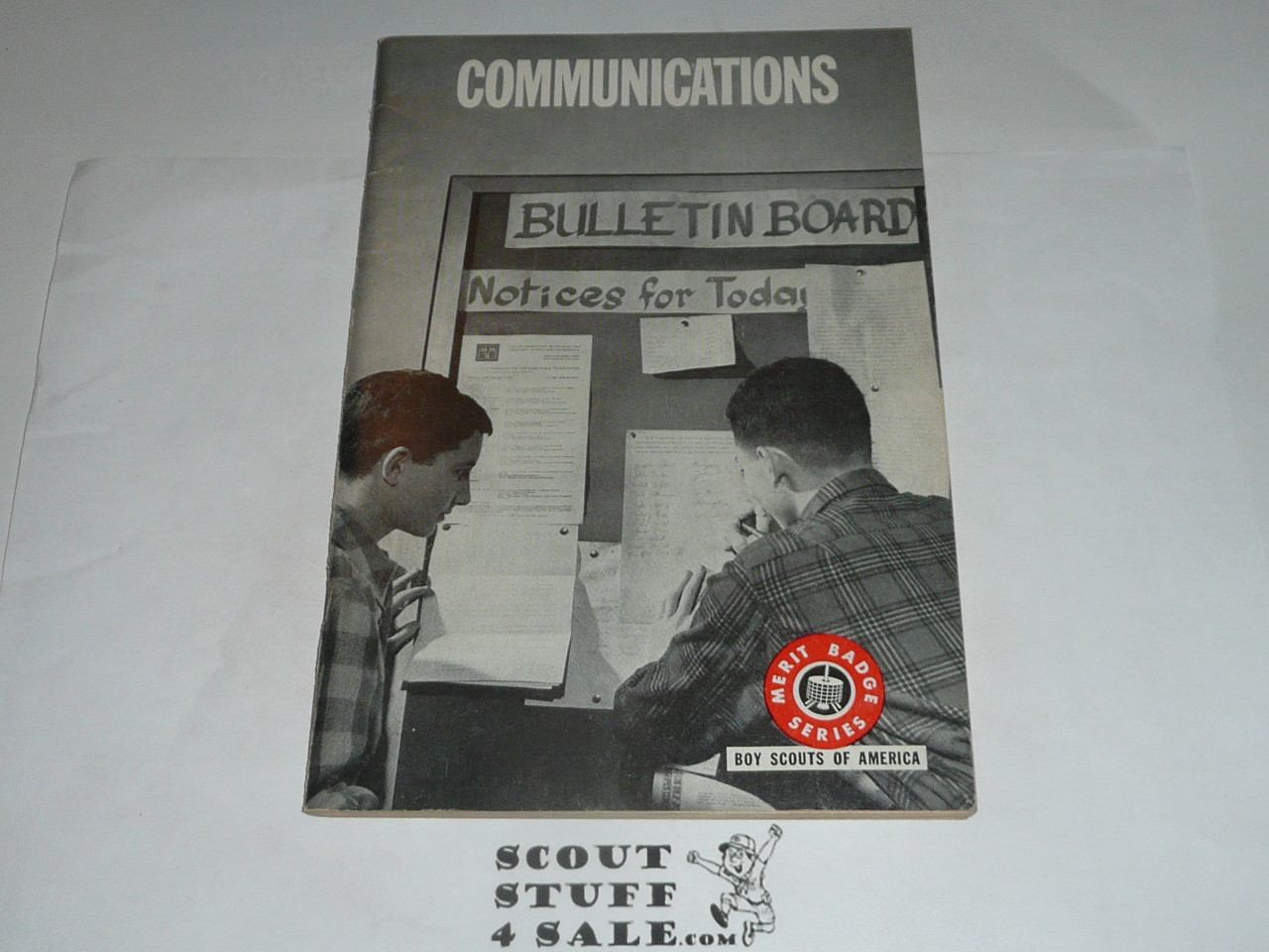 Communications Merit Badge Pamphlet, Type 7, Full Picture, 2-69 Printing