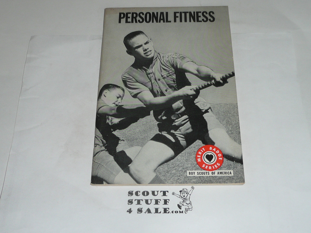 Personal Fitness Merit Badge Pamphlet, Type 7, Full Picture, 5-67 Printing