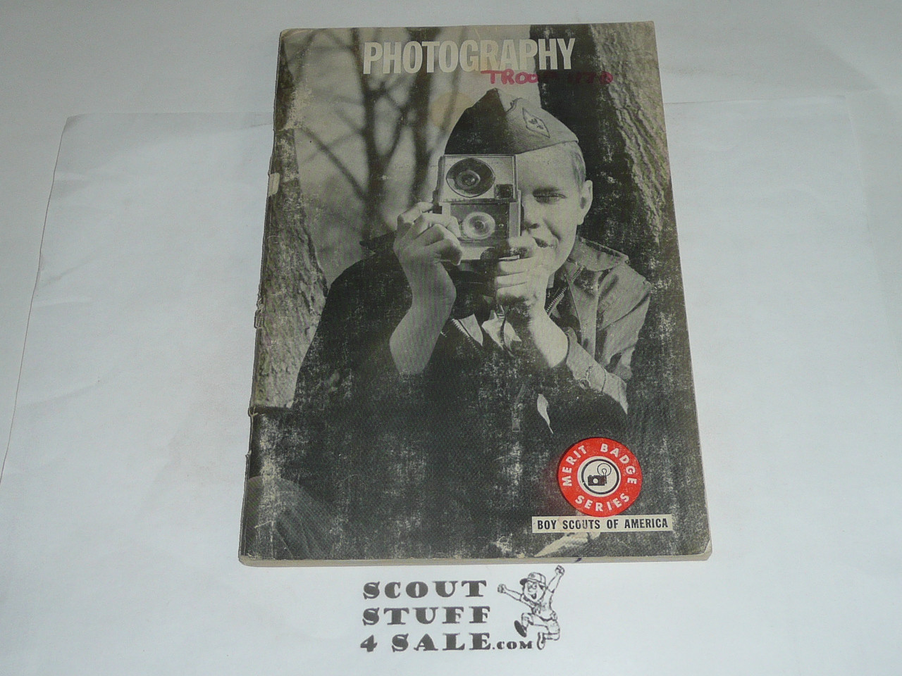 Photography Merit Badge Pamphlet, Type 7, Full Picture, 10-66 Printing