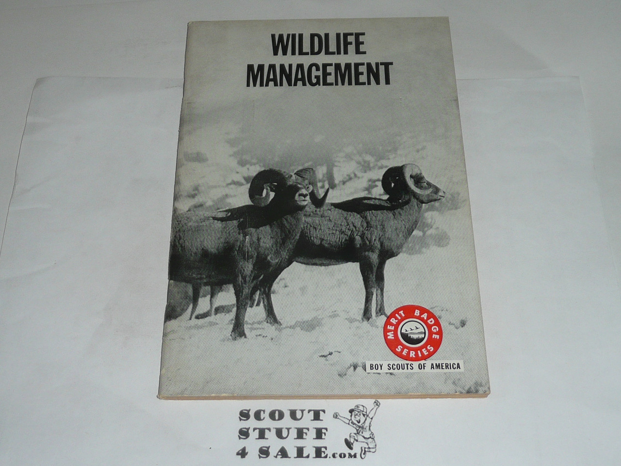 Wildlife Management Merit Badge Pamphlet, Type 7, Full Picture, 2-70 Printing
