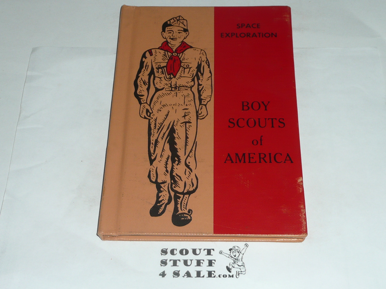 Space Exploration Library Bound Merit Badge Pamphlet, Type 7, Full Picture, 3-70 Printing