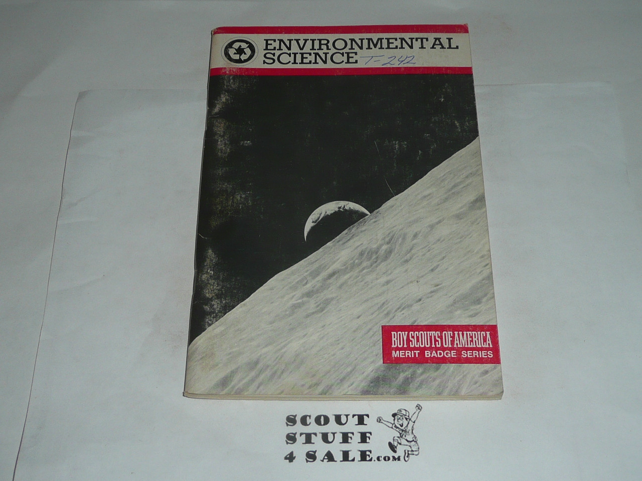 Environmental Science Merit Badge Pamphlet, Type 9, Red Band Cover, 2-88 Printing