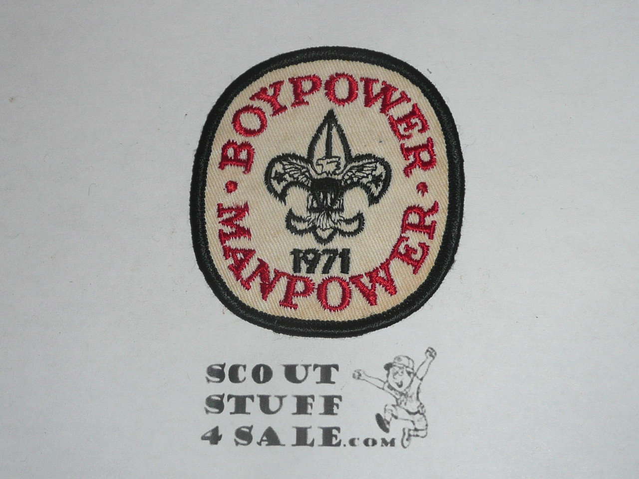 Boypower Manpower 1971, BSA Theme Patch