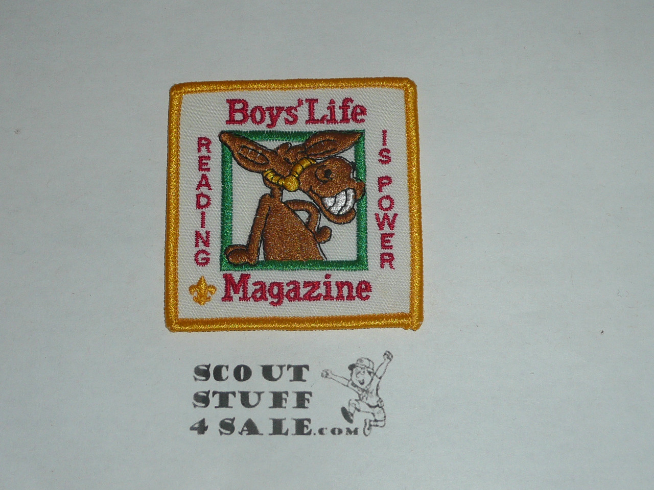 Boys' Life Reading is Power, BSA Theme Patch