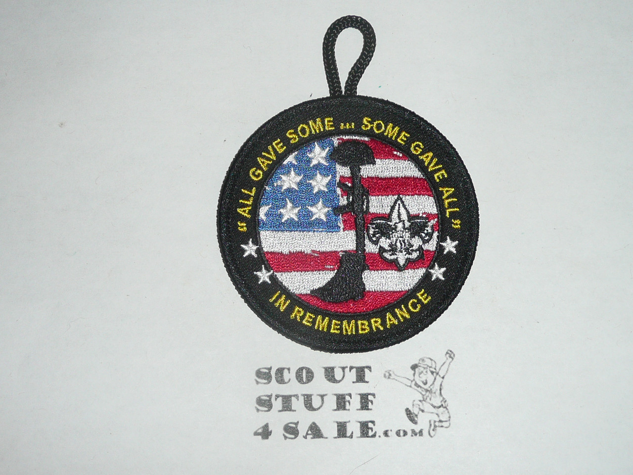 All Gave Some...Some Gave All In Remembrance, BSA Theme Patch