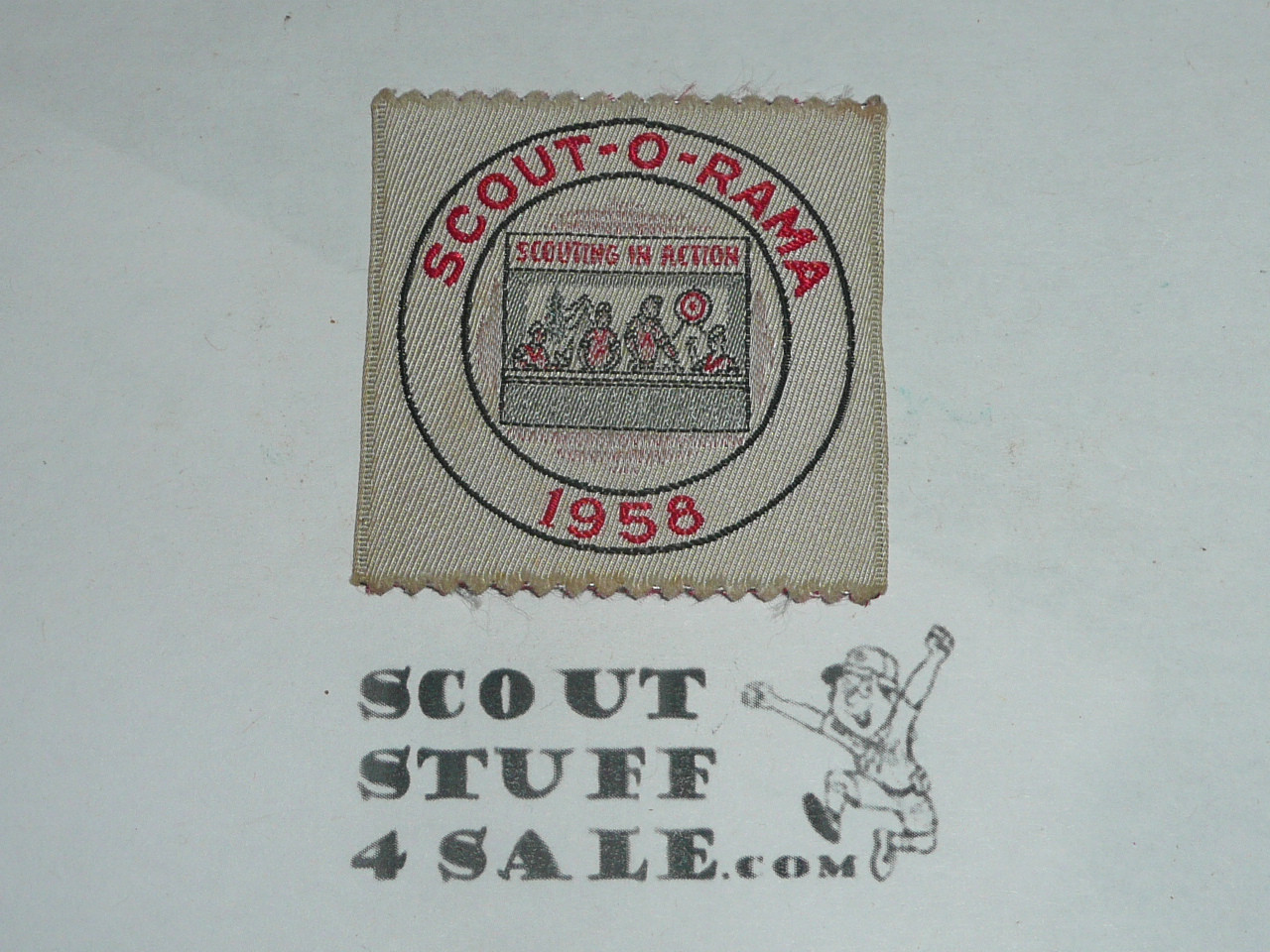 1958 Scout-O-Rama Woven Generic Patch