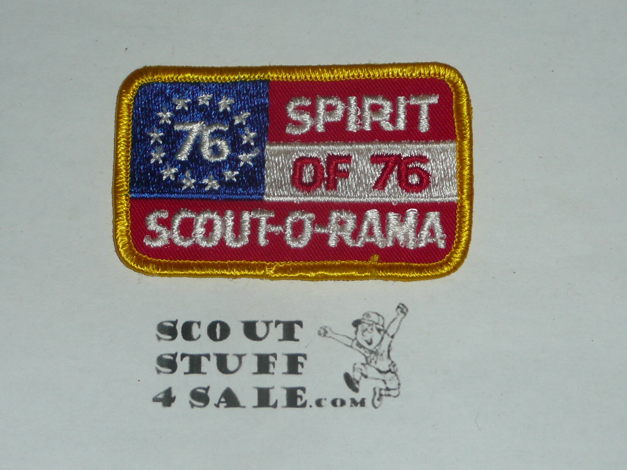 1976 Scout-O-Rama Generic Patch, Spirit of 76