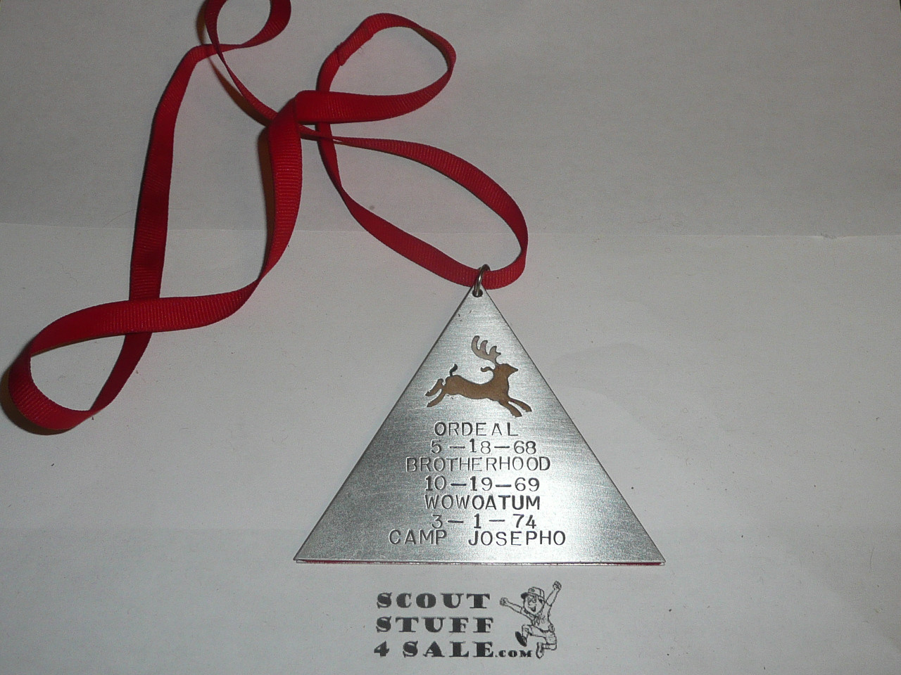 Order of the Arrow Lodge #566 Malibu Bill Stroh Vigil Medallion, Highly Cherished by Malibu Vigils, Bob Woolson's