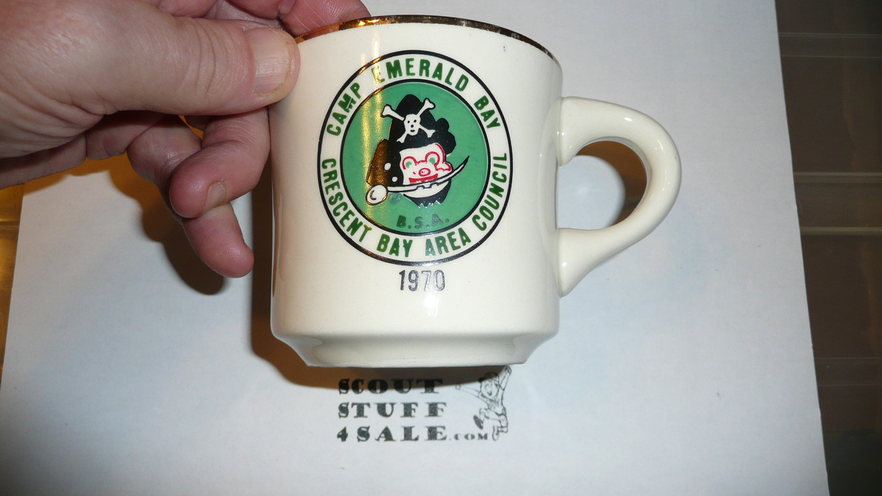 1970 Camp Emerald Bay Mug, dated