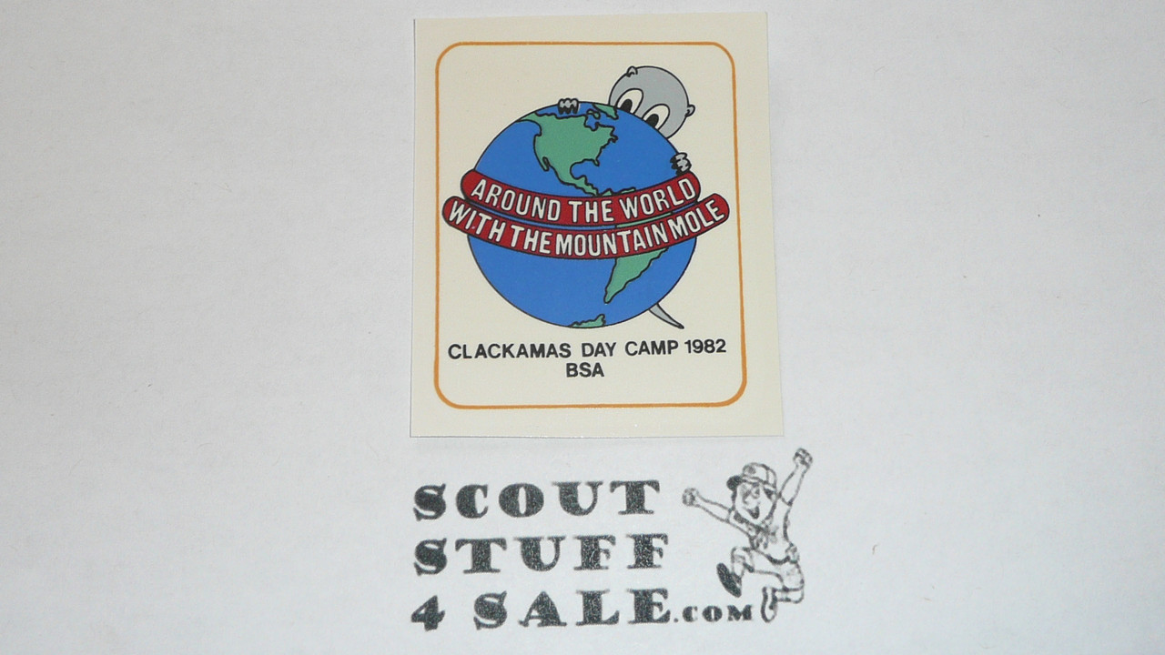 1982 Clackamas Day Camp Decal