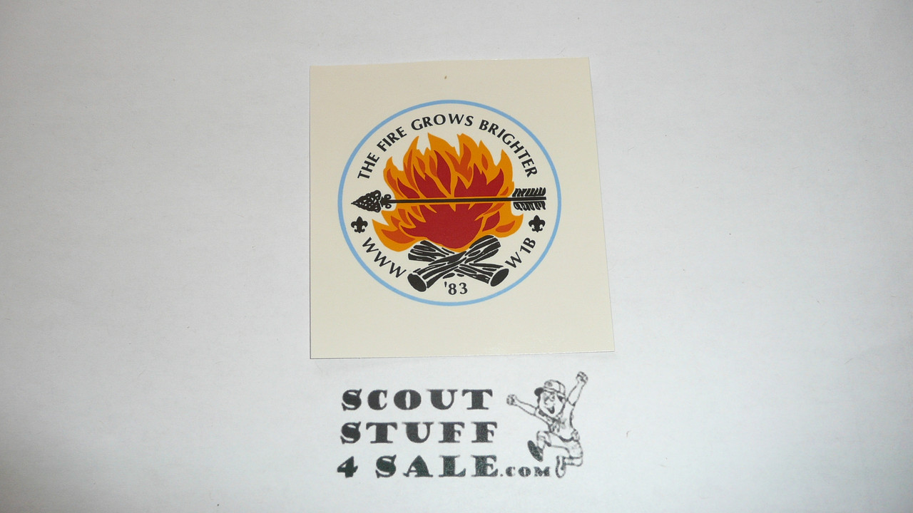 Order of the Arrow 1983 Section W1B Conclave Decal - Boy Scouts