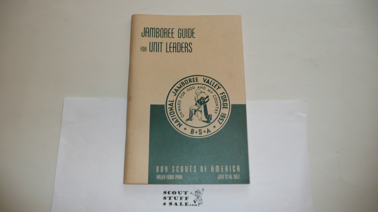 1957 National Jamboree Guide for Unit Leaders