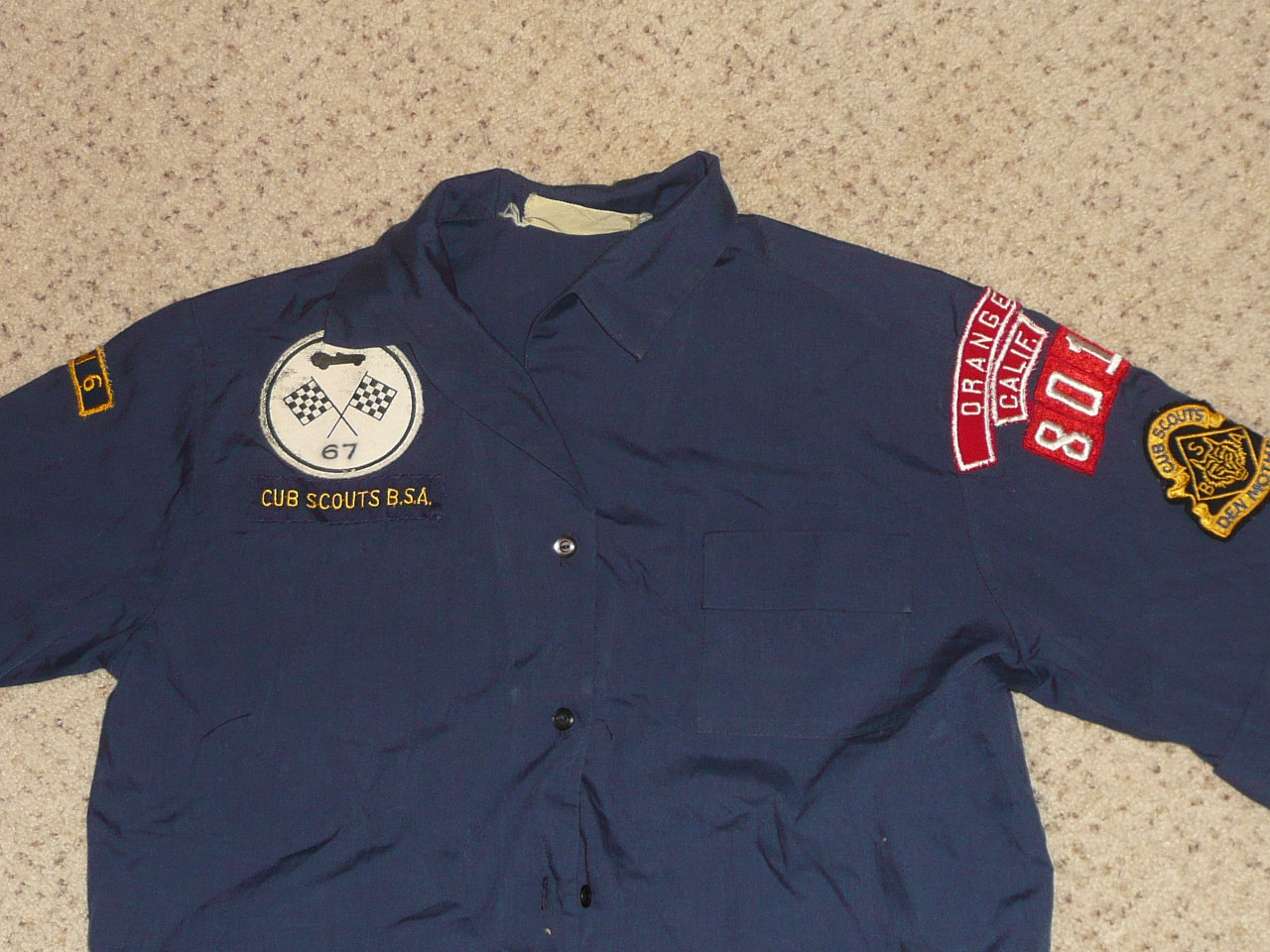 Cub Scout Short Sleeve Youth Uniform Shirt - THIS ITEM HAS BEEN