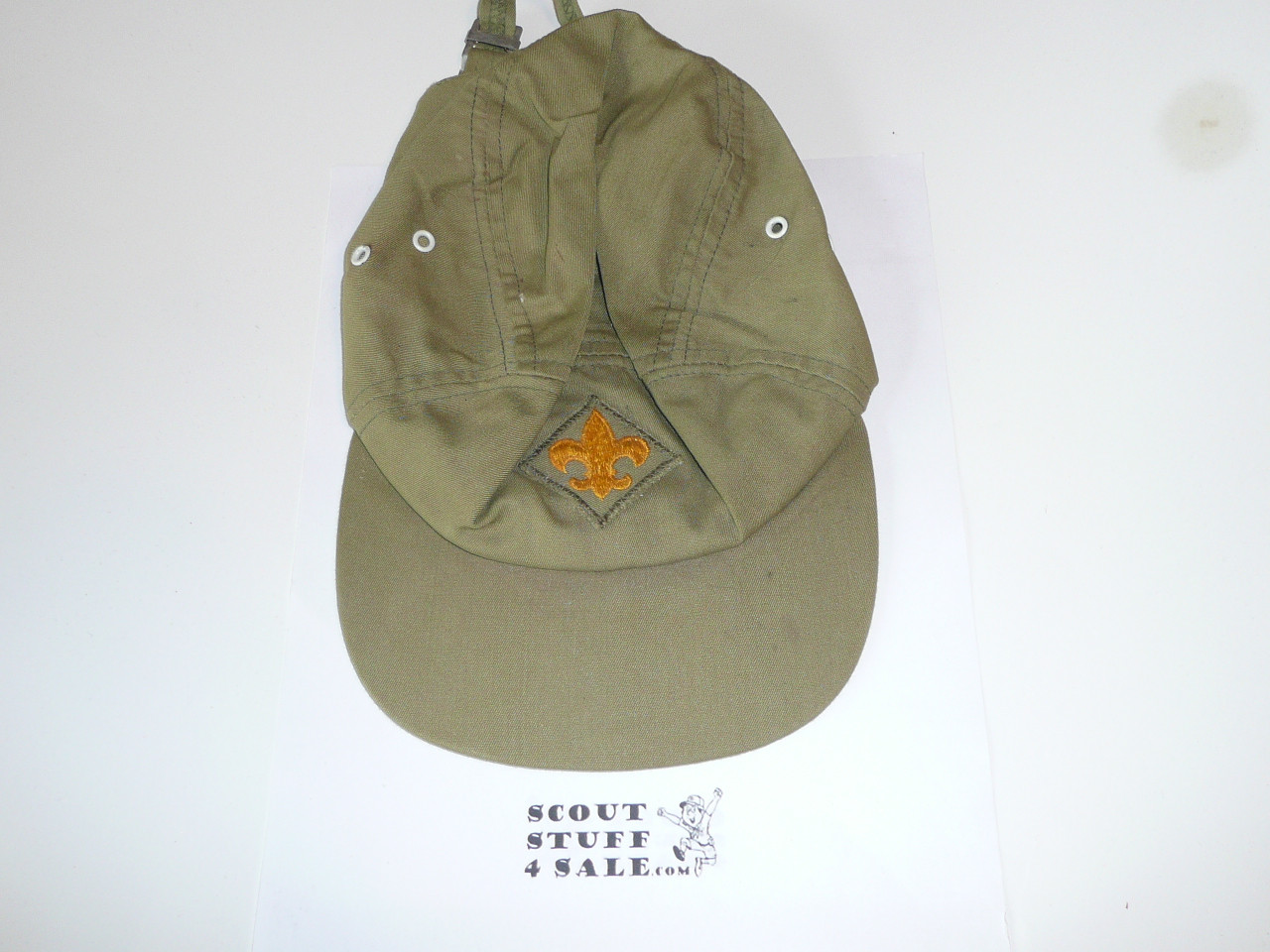 1970's Official Boy Scout Cap, one size fits all