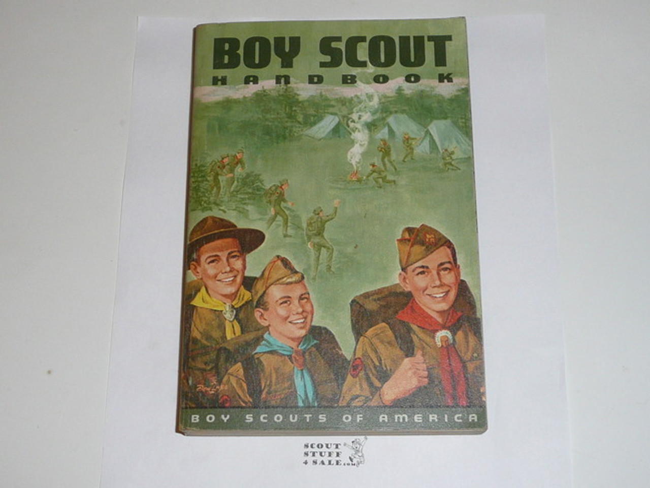 1967 Boy Scout Handbook, Seventh Edition, Third Printing, MINT condition, Don Lupo Cover