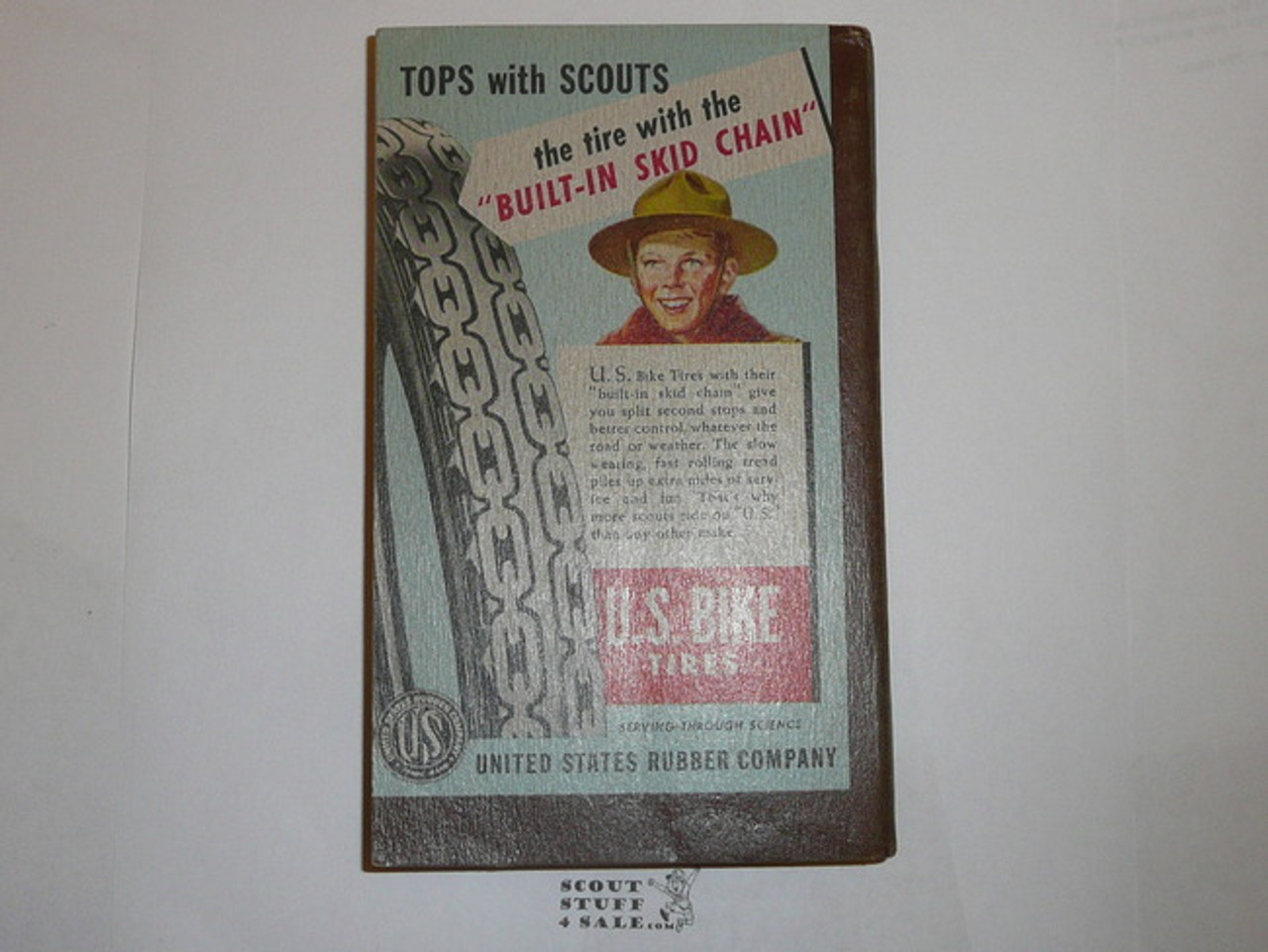 1948 Boy Scout Handbook, Fifth Edition, First Printing, Don Ross Cover Artwork, near MINT condition, seven stars on last page