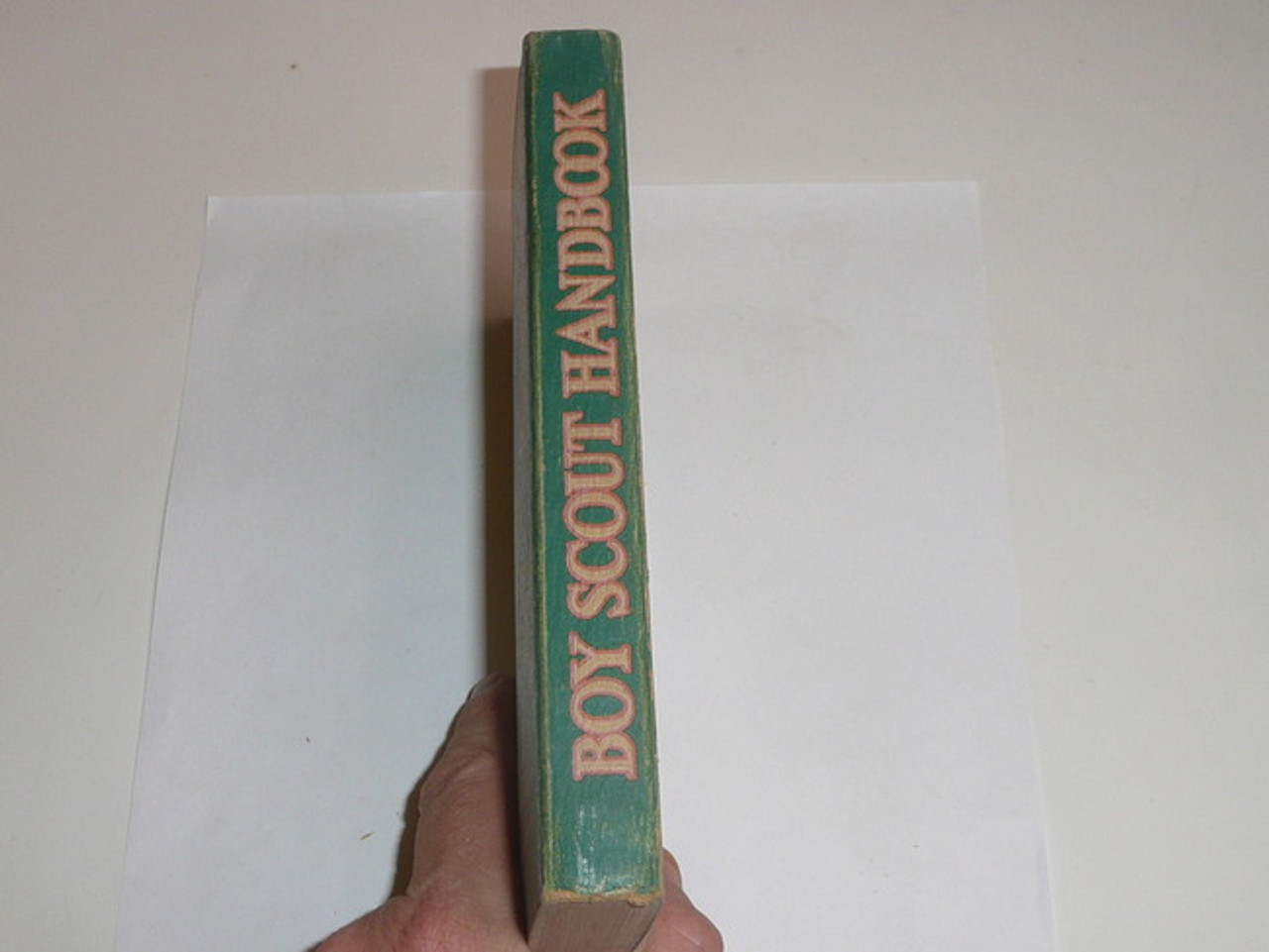 1942 Boy Scout Handbook, Fourth Edition, Thirty-fifth Printing, Norman Rockwell Cover, some wear but solid condition