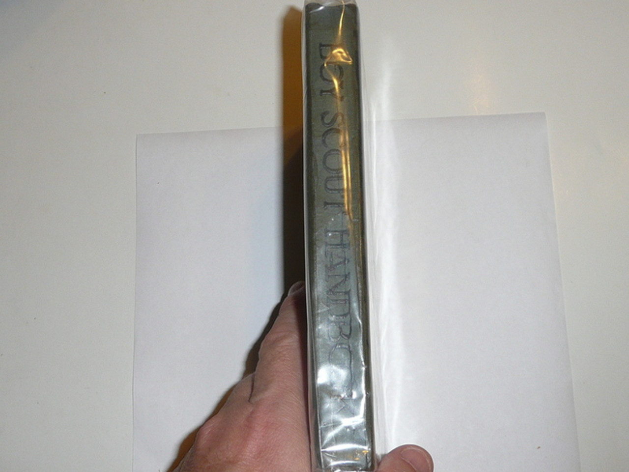 1927 Boy Scout Handbook, Third Edition, Second Printing, Norman Rockwell Cover, good used condition (stock photo)
