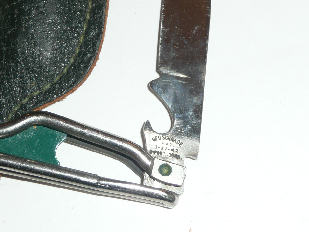 1950's Official Girl Scout Utensil Set, Folding Fork & Knife with Case ...