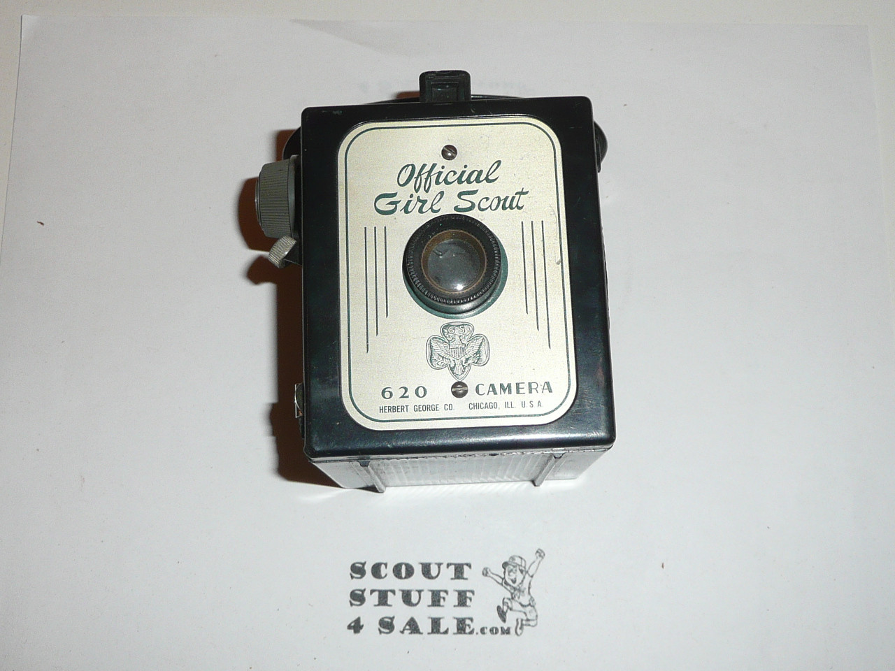 1950's Official Girl Scout 620 Camera, by Herbert George Company, very good condition