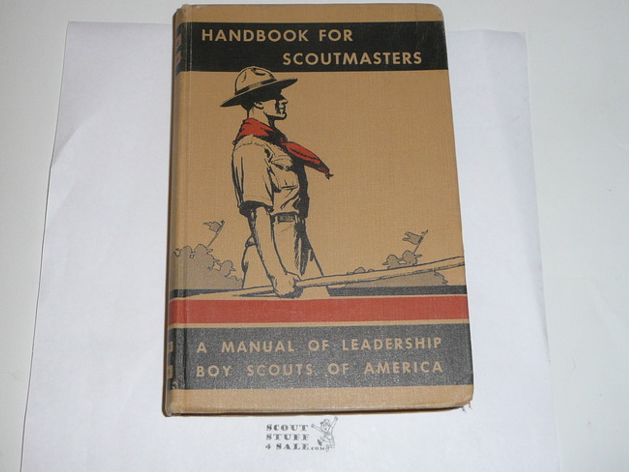 1944 Handbook For Scoutmasters, Third Edition, Volume 1, Eleventh printing (12-44), MINT Condition