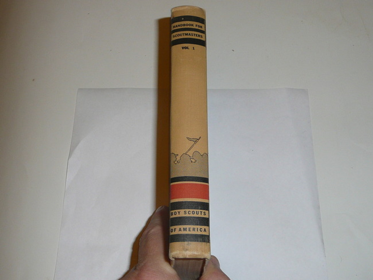 1944 Handbook For Scoutmasters, Third Edition, Volume 1, Eleventh printing (12-44), MINT Condition