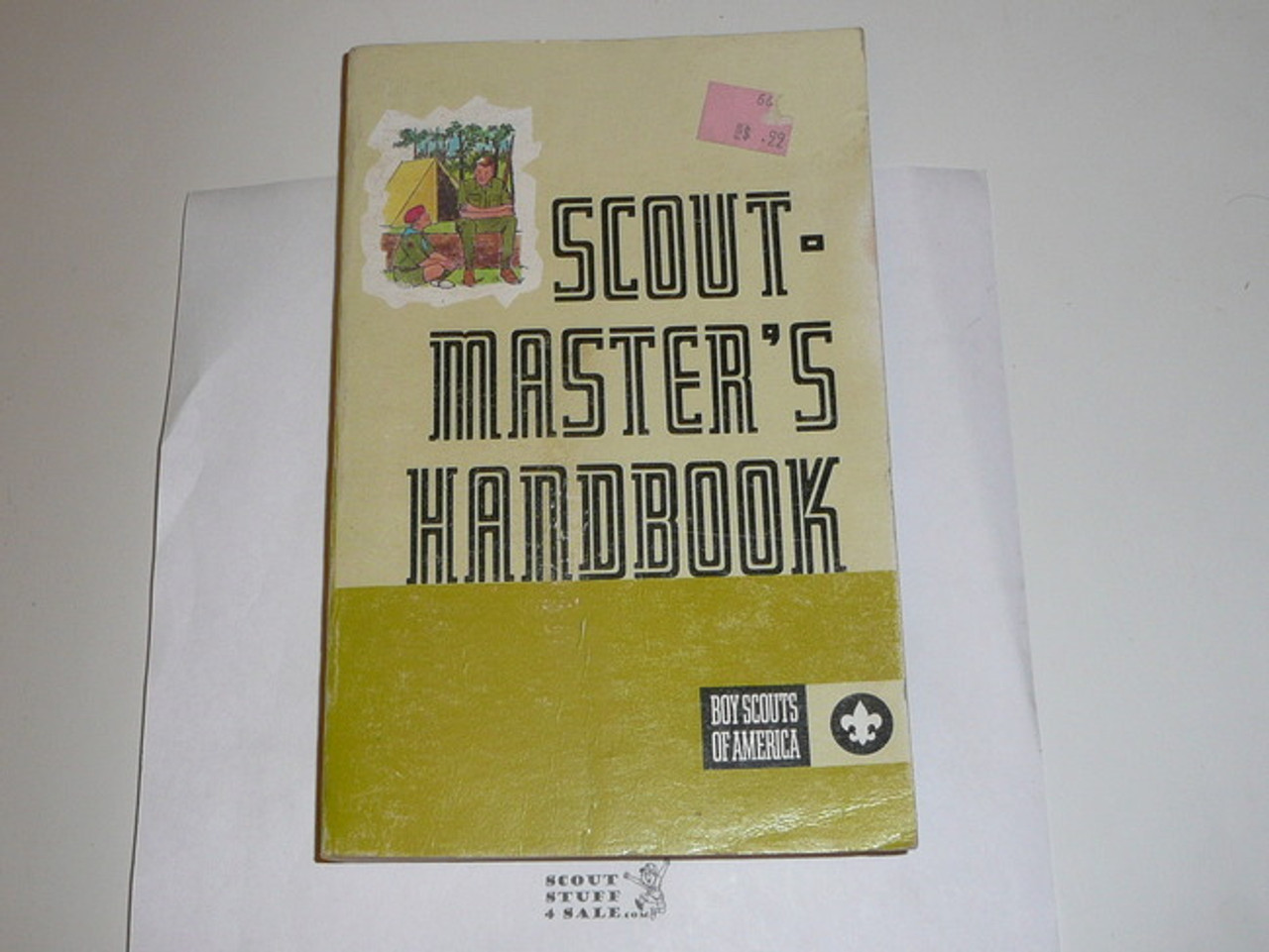 1972 Scoutmasters Handbook, Sixth Edition, First Printing, Very Good Condition