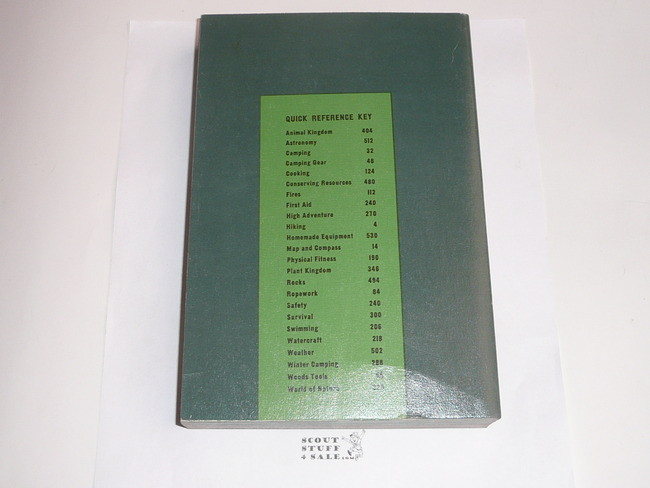 1971 Boy Scout Field Book, Second Edition, MINT condition