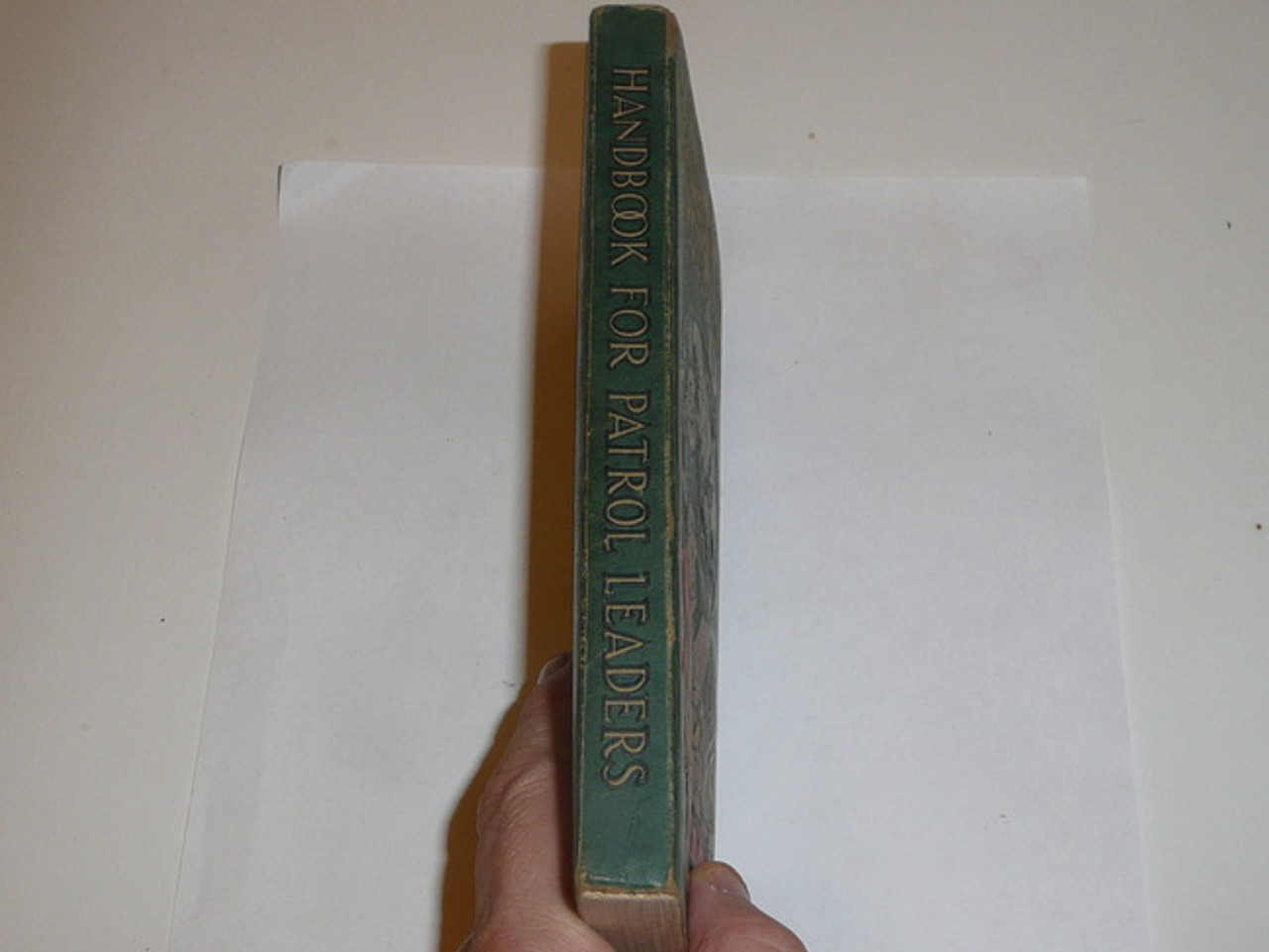 1933 Handbook For Patrol Leaders, First Edition, Fourth Printing, Near MINT Condition