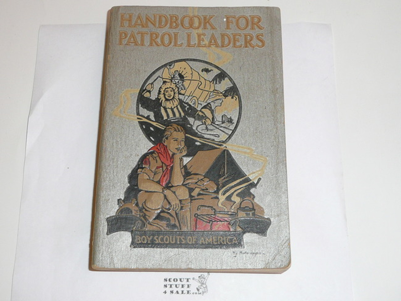 1942 Handbook For Patrol Leaders, First Edition, Eleventh Printing, Very Good used Condition