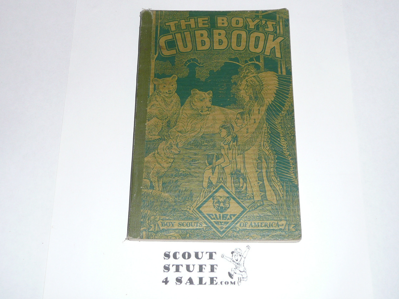 1930 Bear Cub Scout Handbook, 1st Printing, MINT Condition