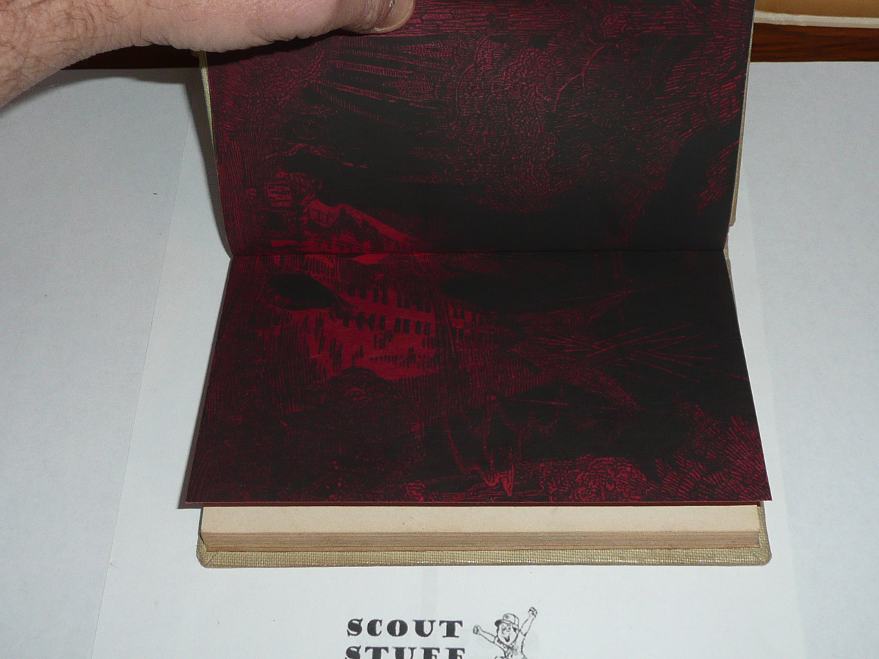 1942 Lion Cub Scout Handbook, 5-42 Printing, Library Bound with different covers
