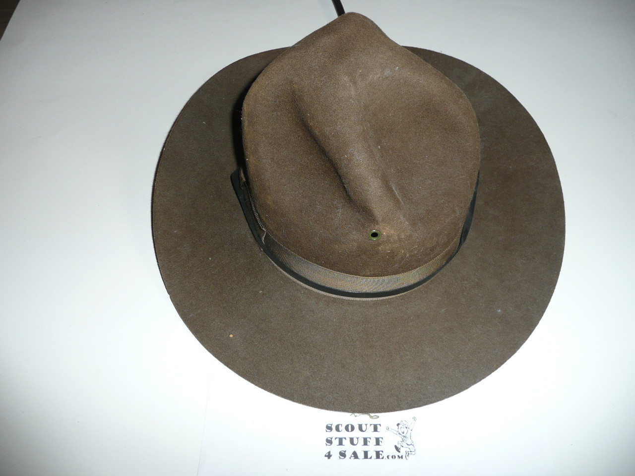 Early Boy Scout Campaign Hat (Smokey 