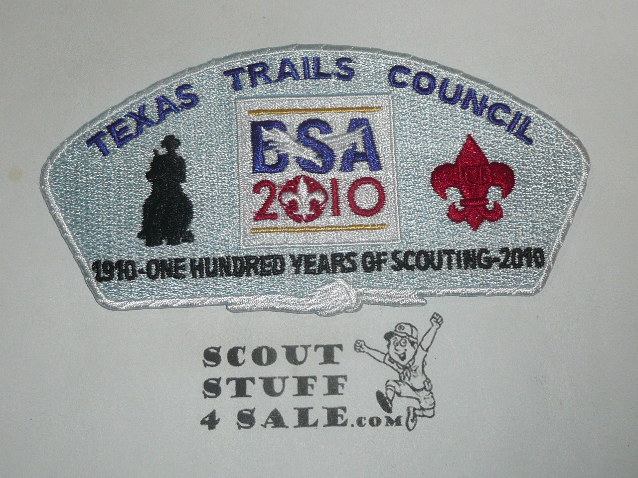 Texas Trails Council sa10 CSP BSA 100th Anniversary- Scout