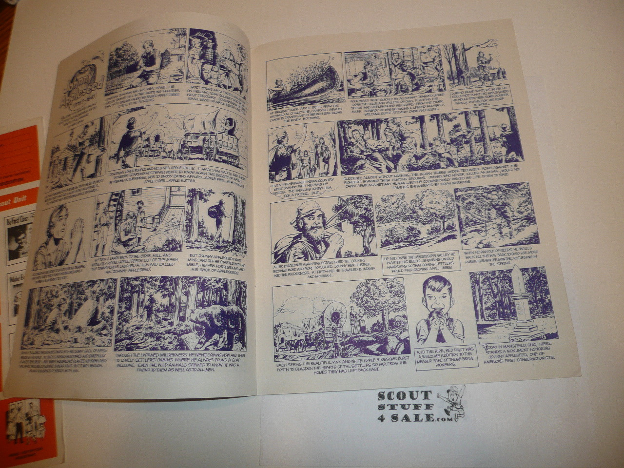 American Folklore Boys' Life Reprint, comic book format