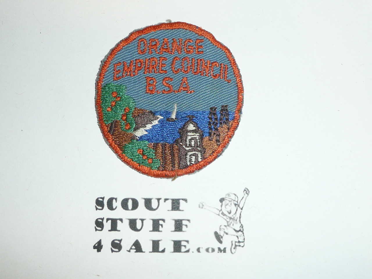 Orange Empire Council Patch (CP), c/e round, lite use