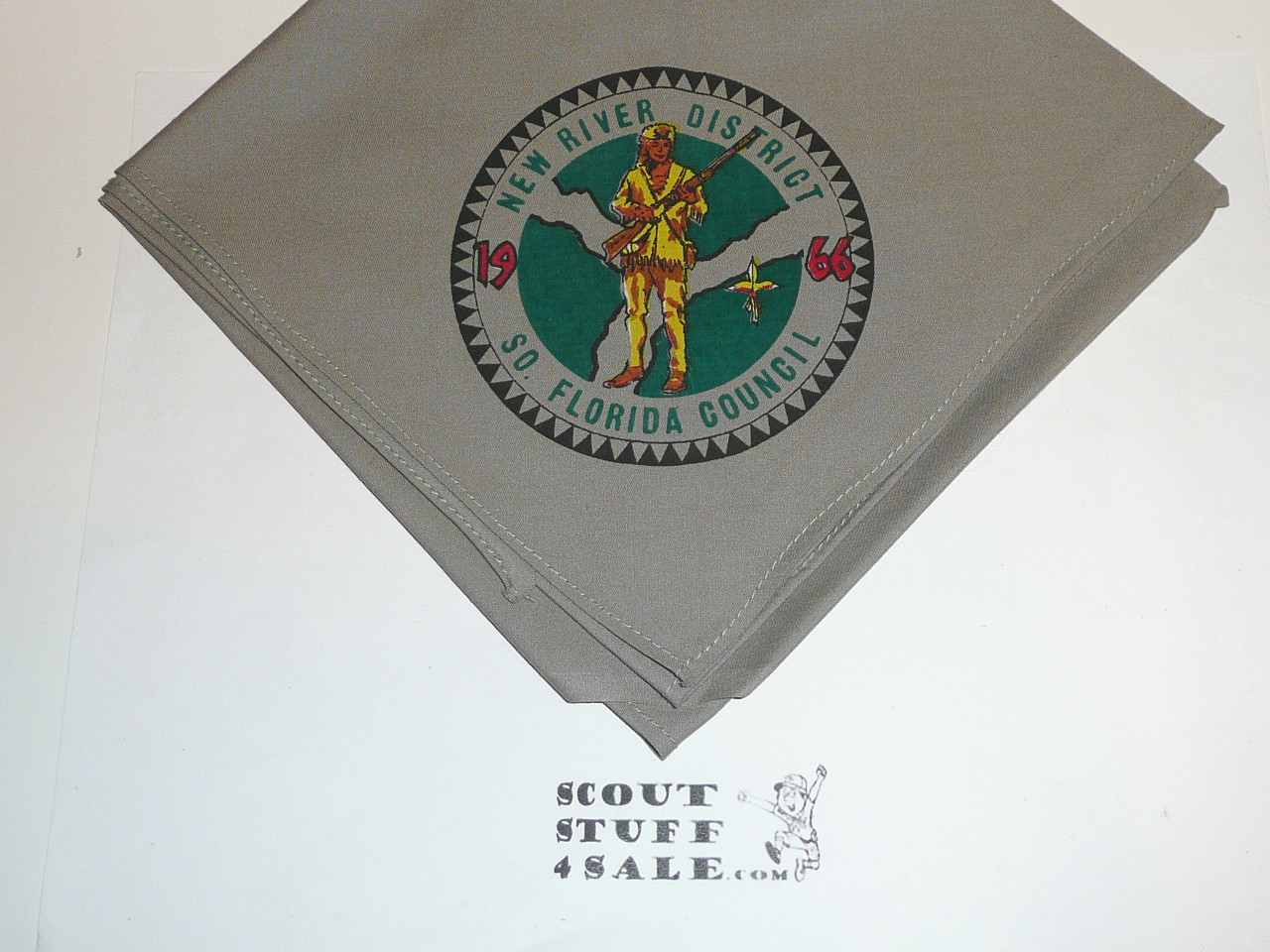 South Florida Council New River District Neckerchief, Boy Scouts of America