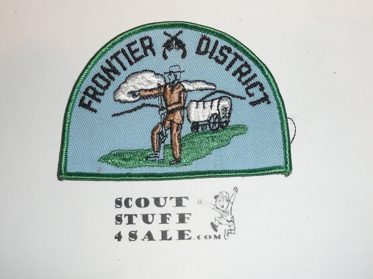 Frontier District Patch, Boy Scouts of America, dome