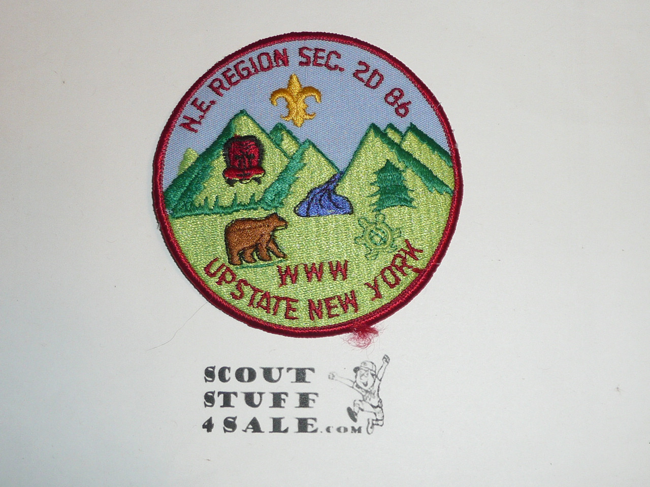 Area NE 2-D 1986 O.A. Conference Patch - Scout