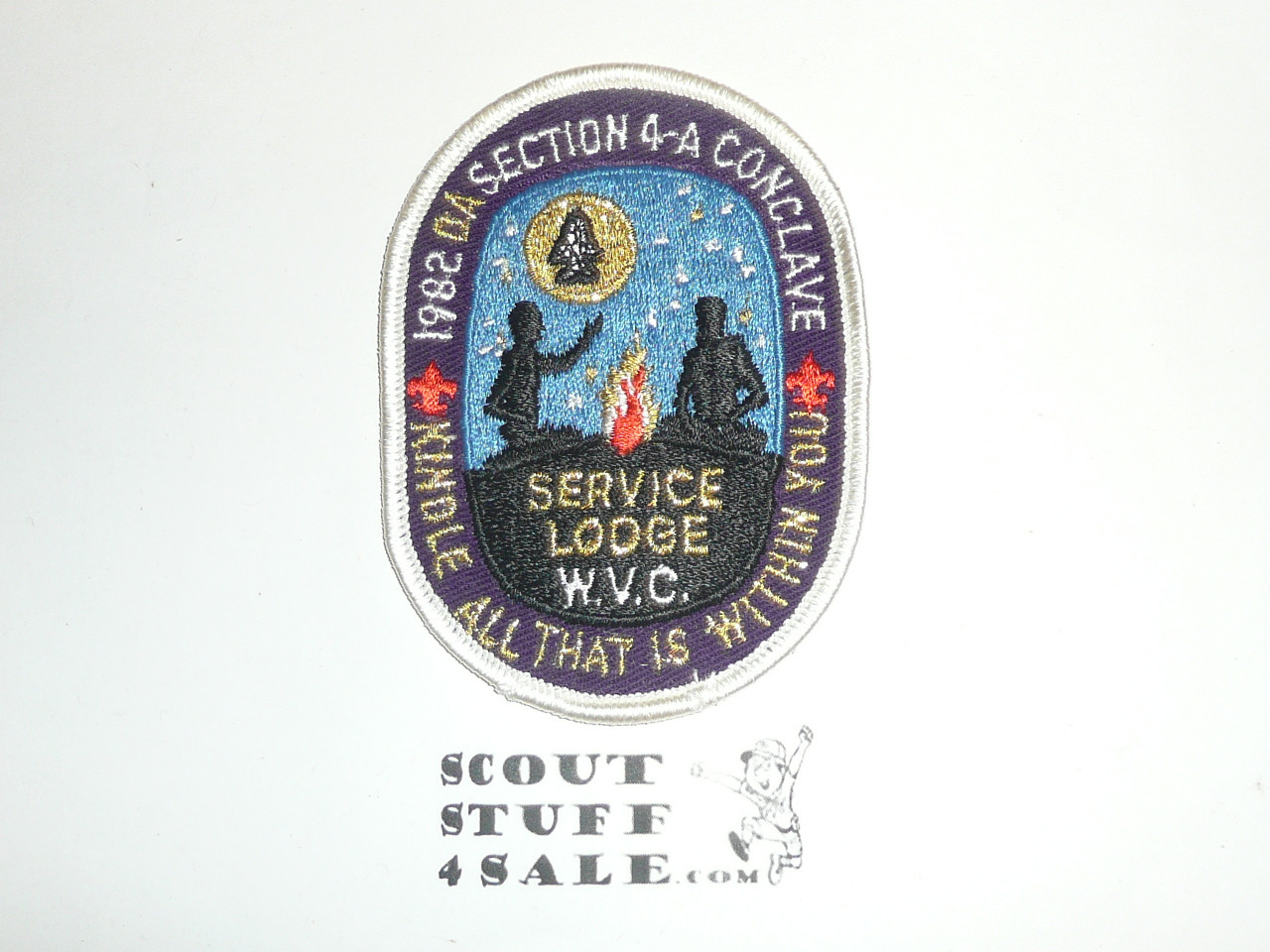 Section EC 4A 1982 O.A. Conference Patch - Scout