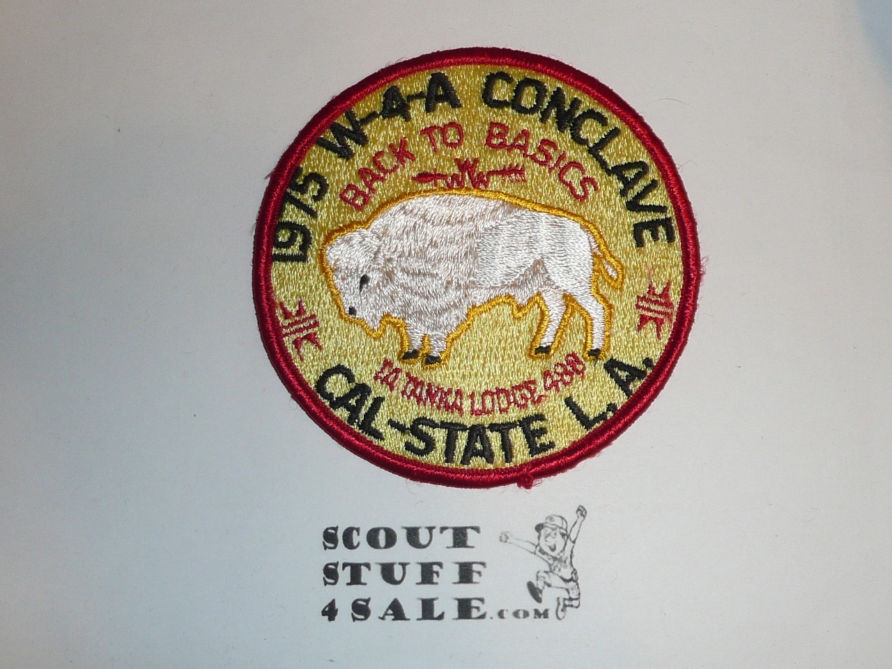 Section / Area W4A Order of the Arrow Conference Patch, 1975
